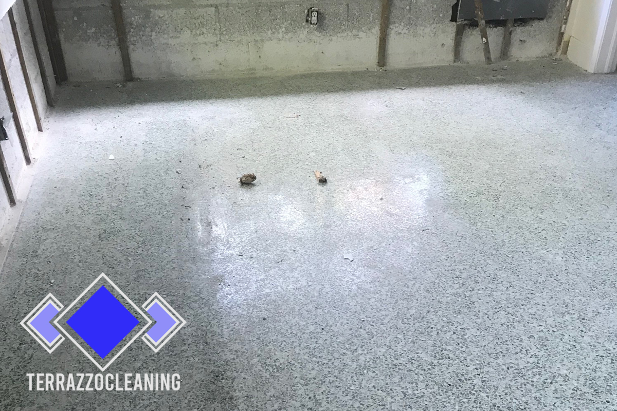 Clean Terrazzo Floor Process Boca Raton