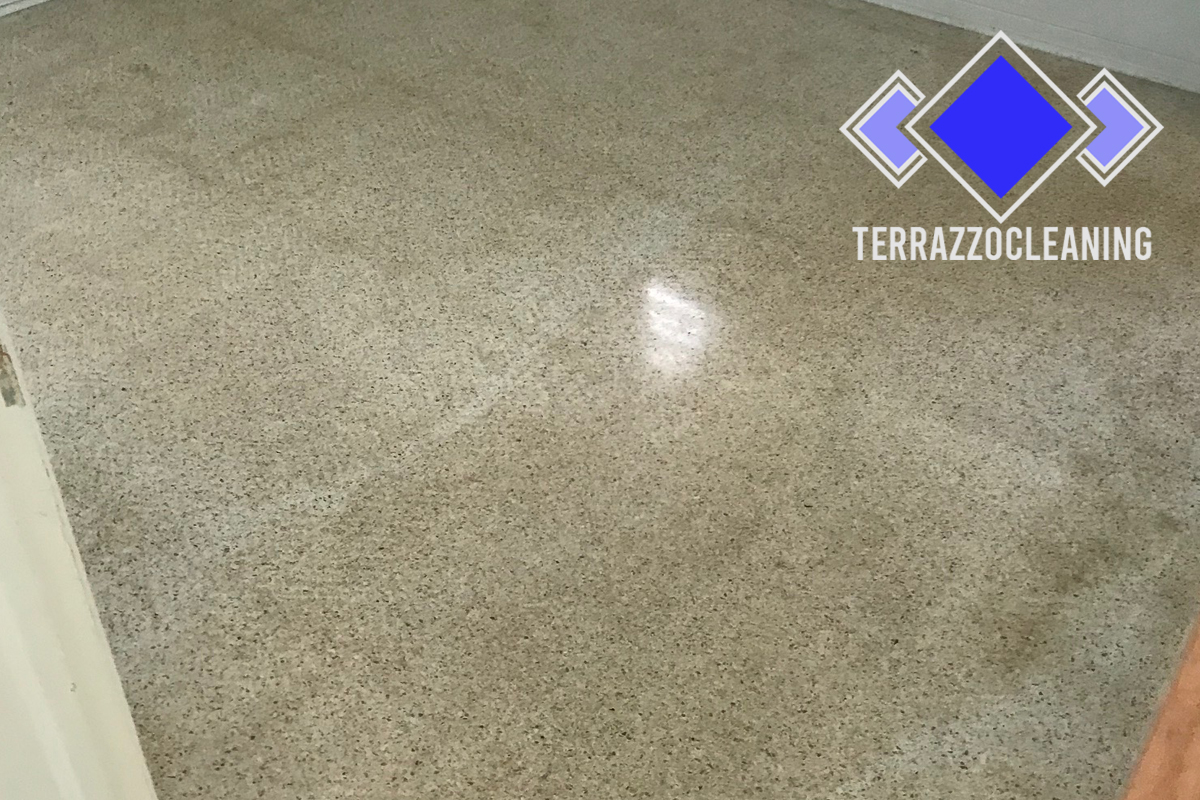 After Terrazzo Cleaning Service Boca Raton