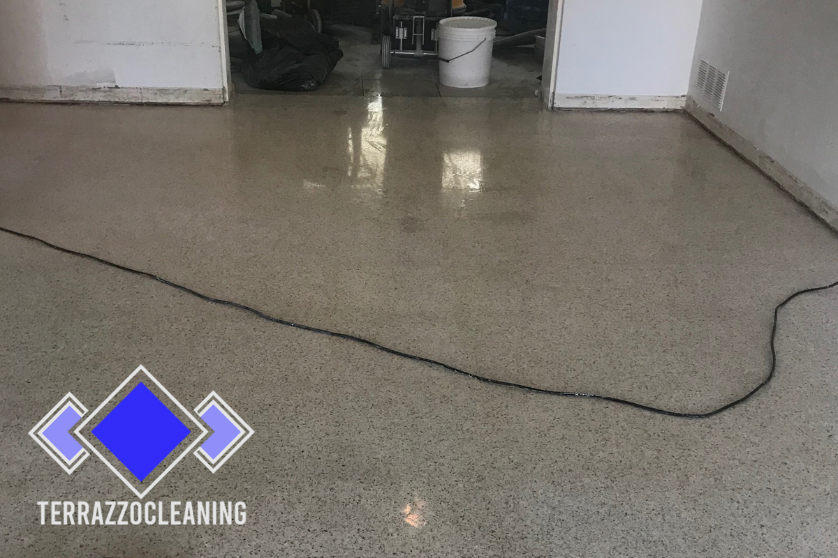 Clean Polishing Terrazzo Floors Boca Raton