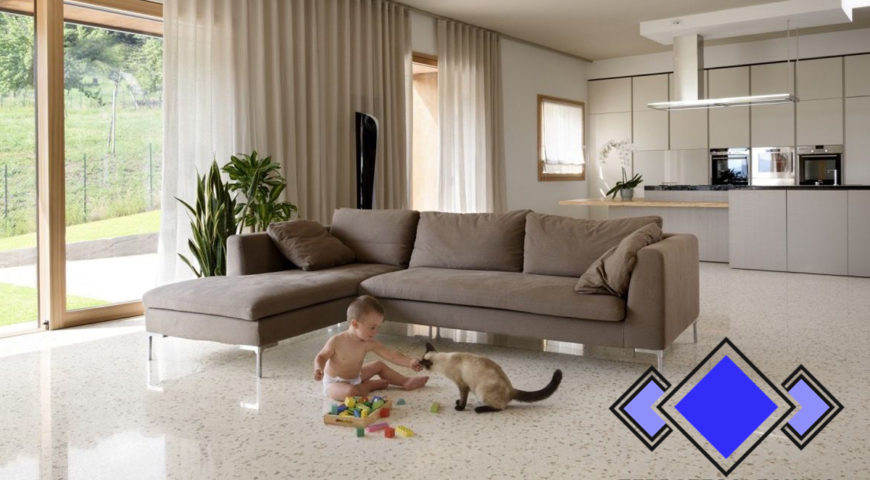 Terrazzo Cleaning Method in Boca Raton