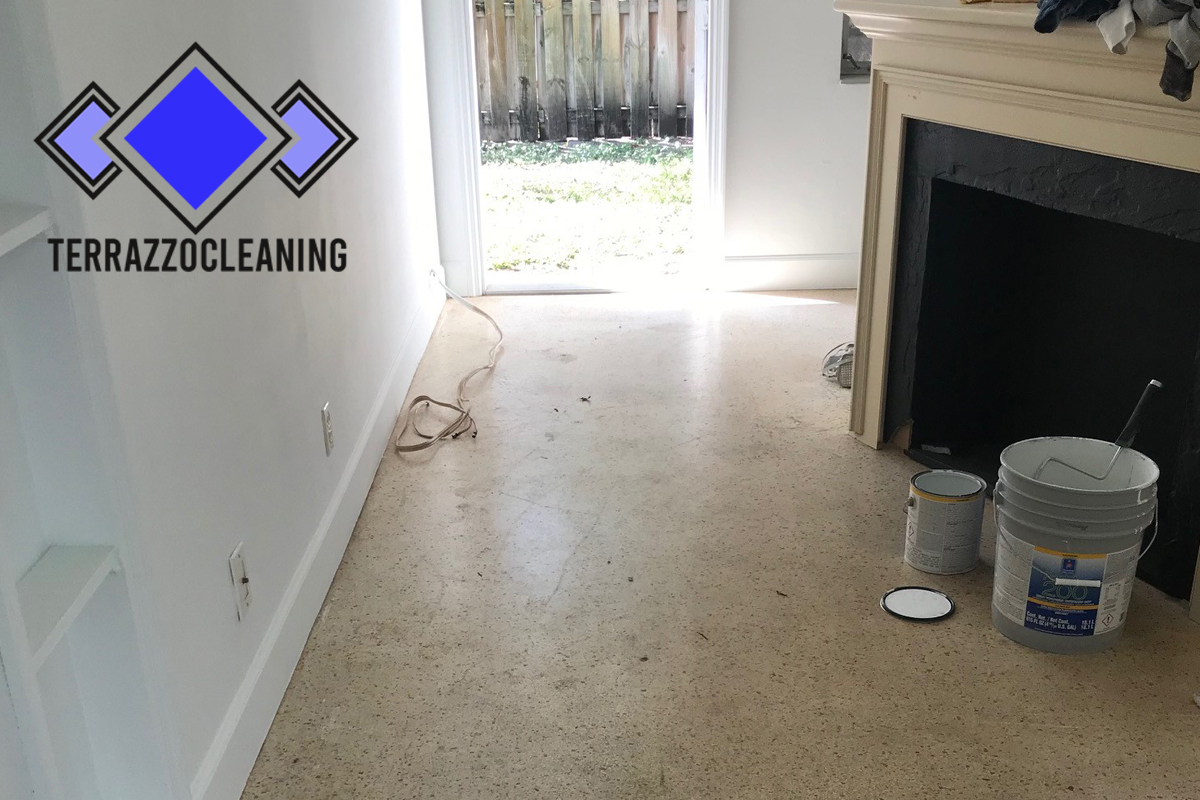 Clean Polishing Terrazzo Floors Boca Raton