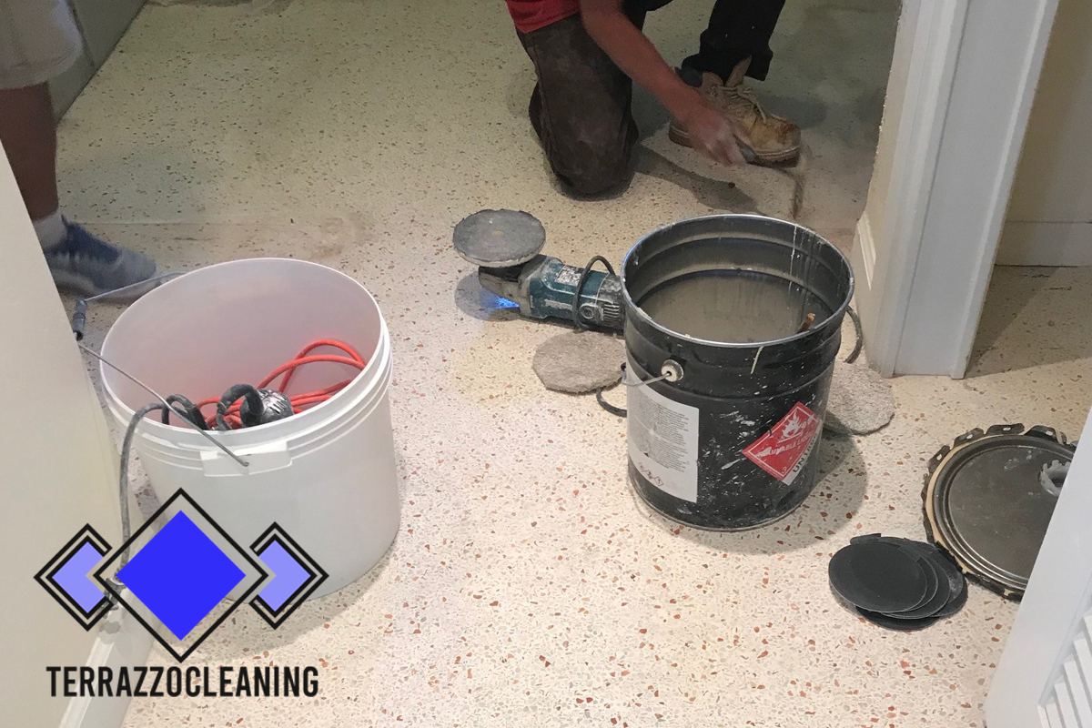 Terrazzo Repairing Process Palm Beach