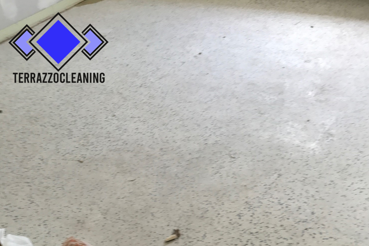 Terrazzo Cleaning Process Miami