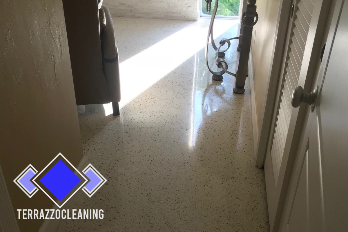 Clean Terrazzo Floors Process Fort Lauderdale