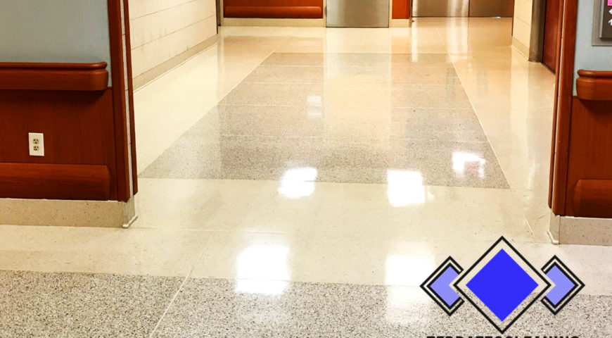 Maintaining Terrazzo Cleaning Floor