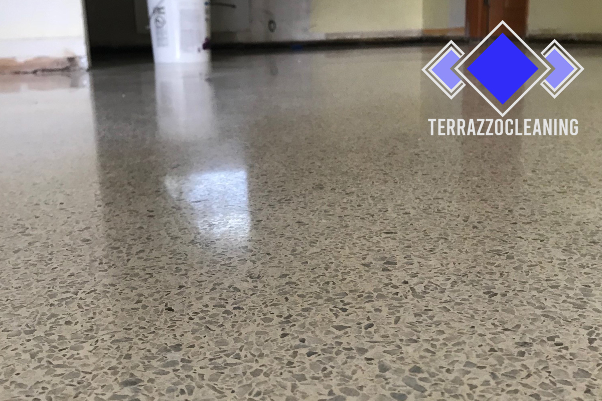 Cleaning Restoration Terrazzo Floor Miami