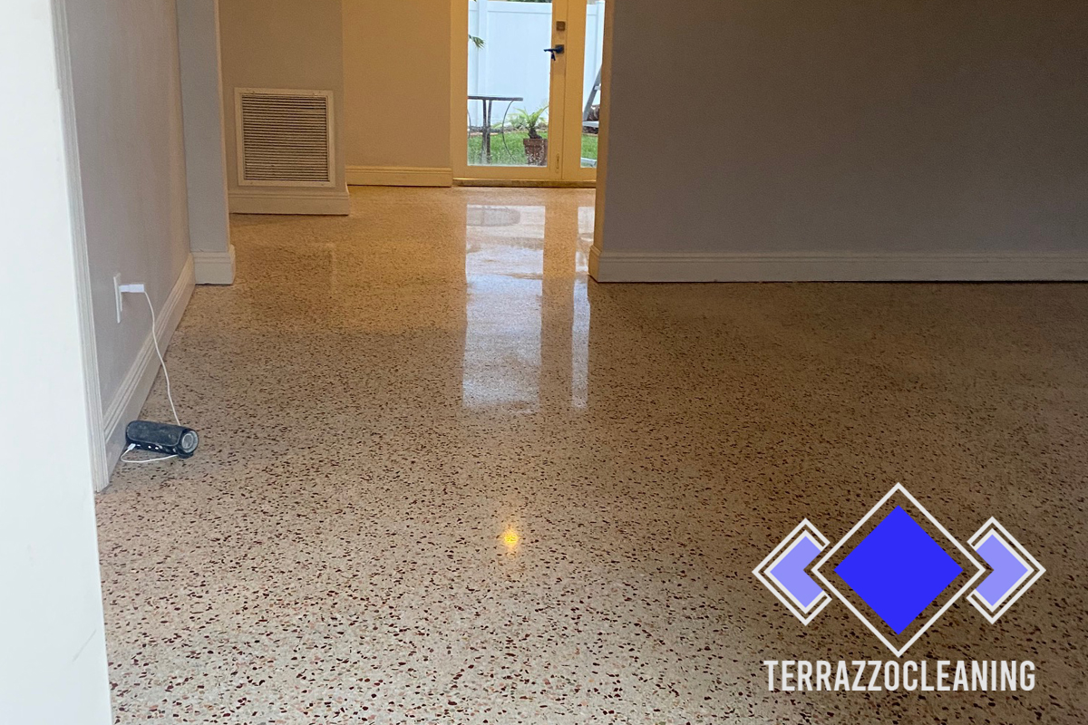 Restoring Terrazzo Floors Process Fort Lauderdale