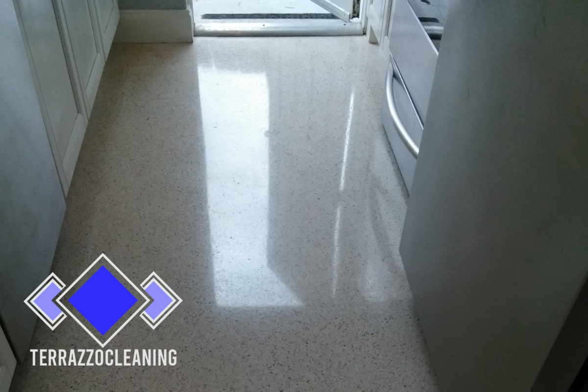 Polishing Restoration Terrazzo Floors Miami