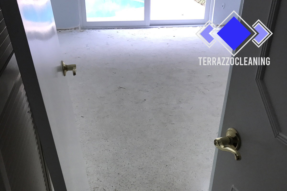 Terrazzo Care Restoring Process Fort Lauderdale