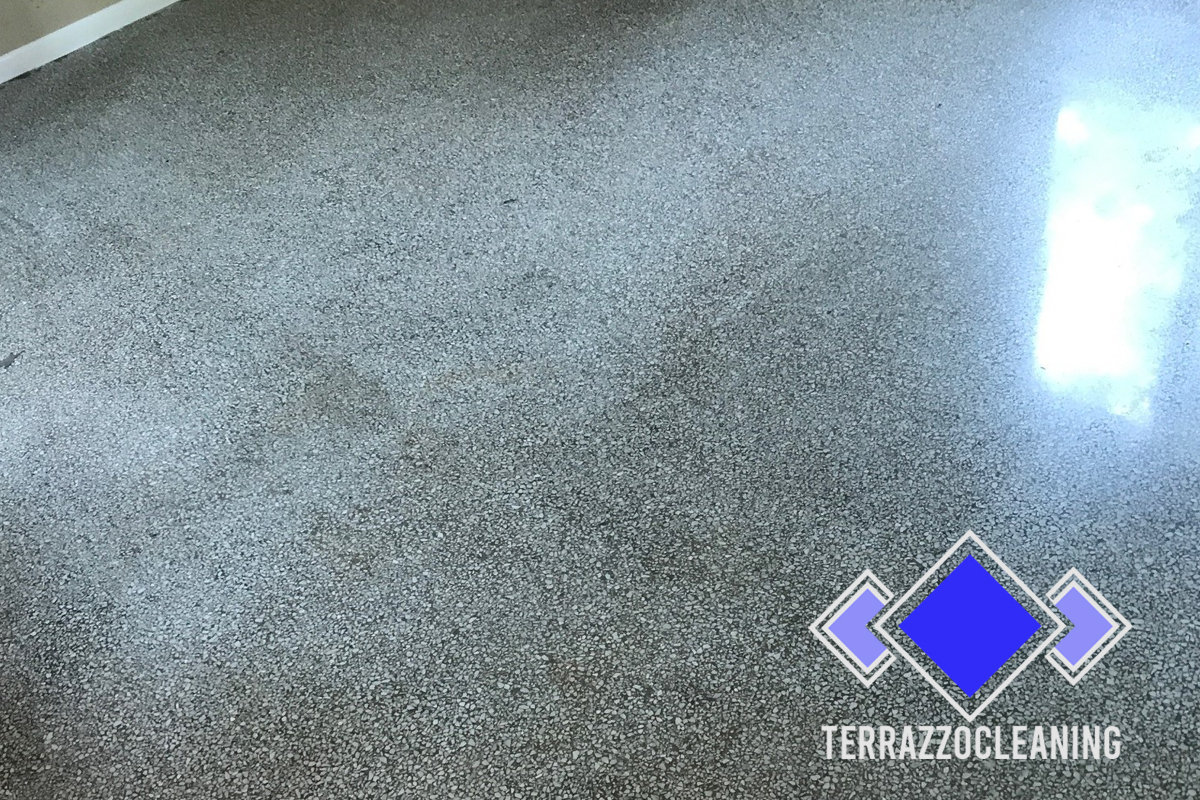 Terrazzo Floor Cleaning Process Fort Lauderdale