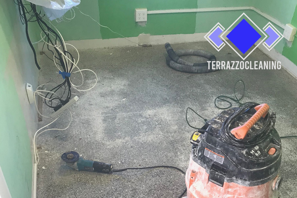 Terrazzo Floor Restoration Process Palm Beach