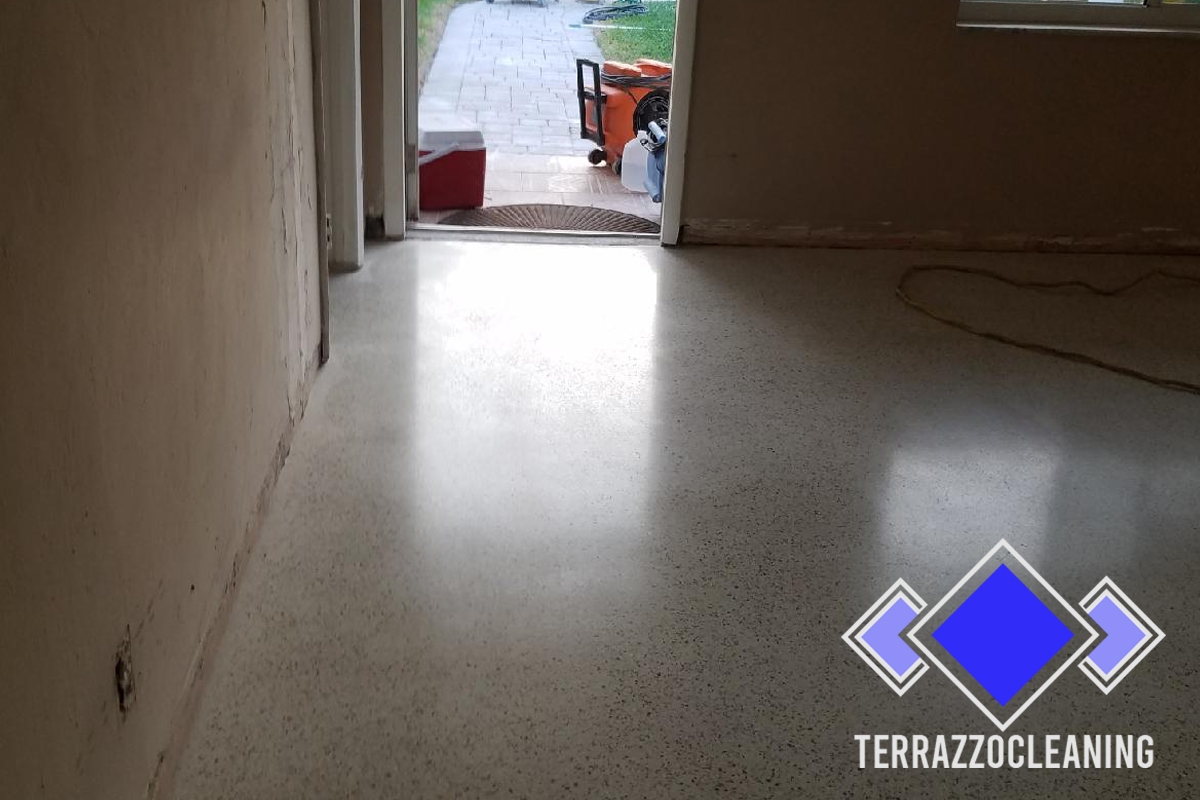 Cleaning Process Terrazzo Floors Fort Lauderdale
