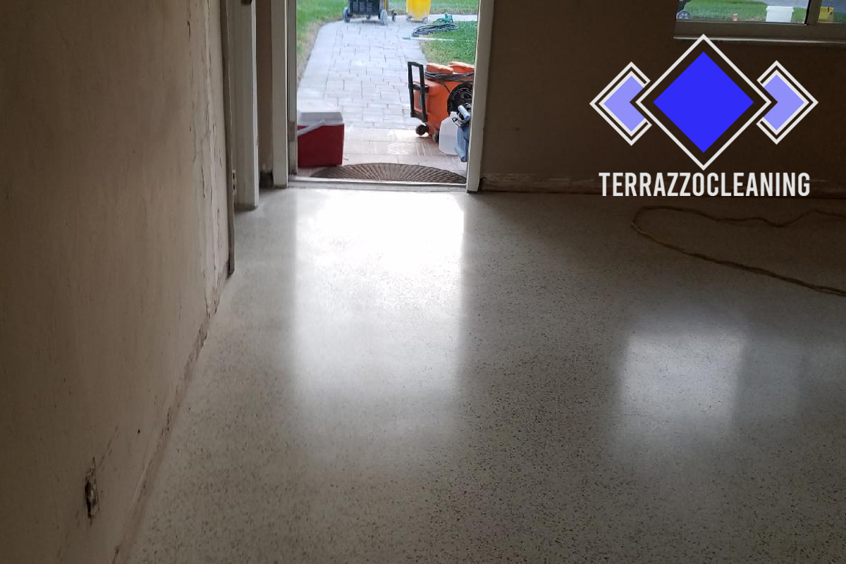 Terrazzo Cleaning Process Fort Lauderdale