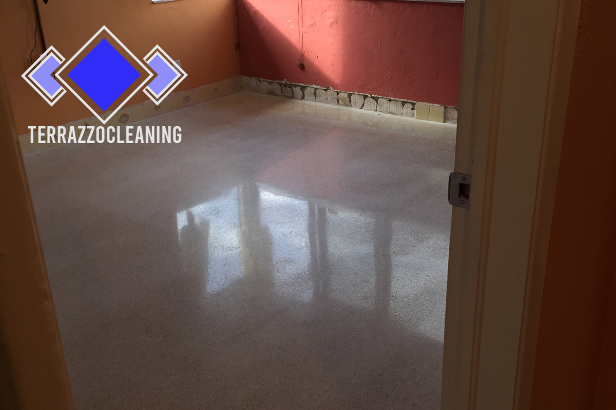 Terrazzo Floor Cleaning Process Fort Lauderdale