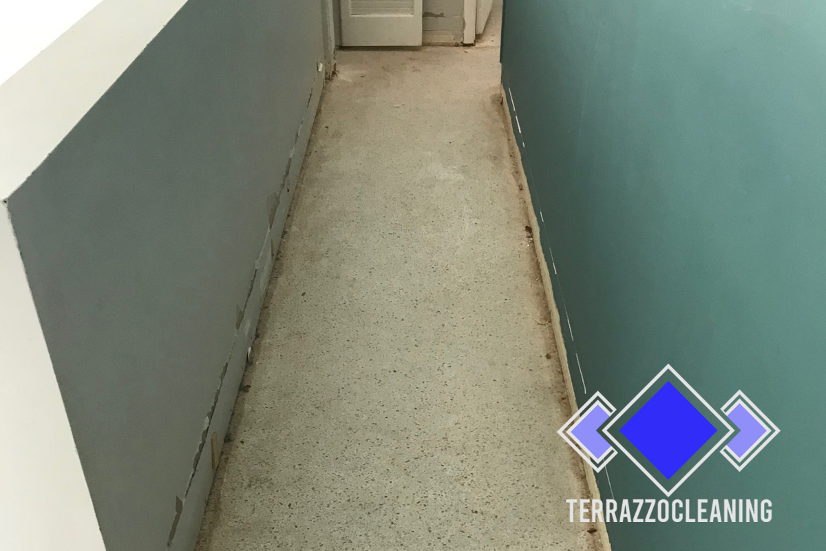 Polishing Process Terrazzo Floors Fort Lauderdale