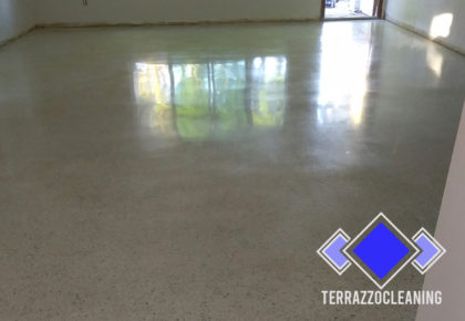 Terrazzo Restoration Polishing and Repair in Fort Lauderdale