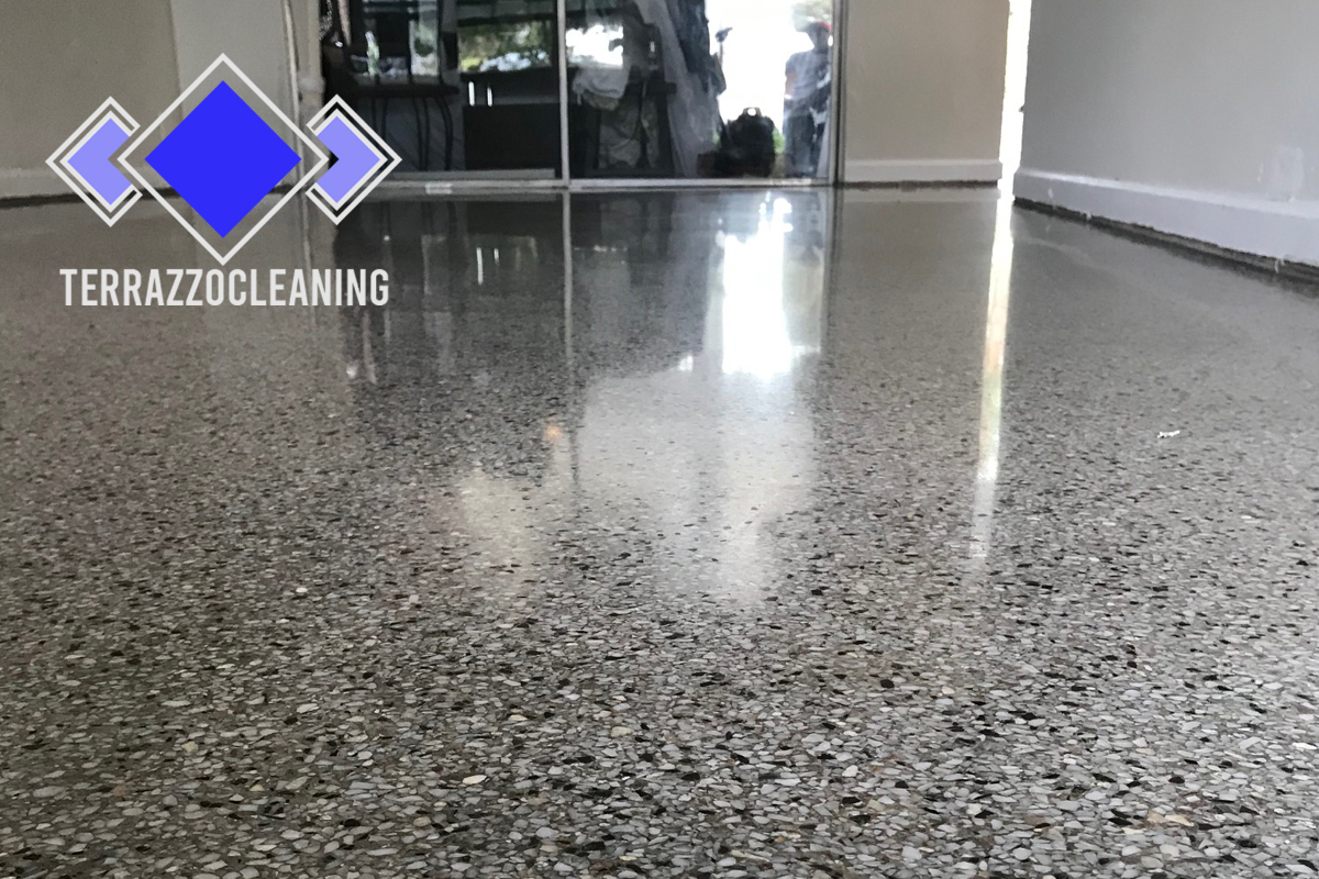 Terrazzo Floor Polishing Process Fort Lauderdale