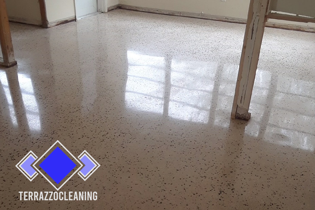 Terrazzo Floor Restoring Process Ft Lauderdale