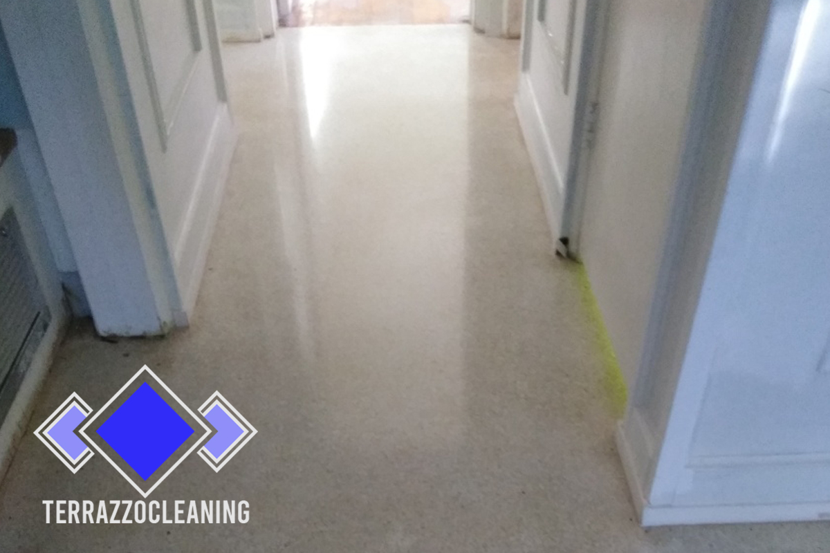 Polished Terrazzo Floors Process Fort Lauderdale