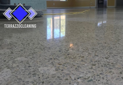 Terrazzo Cleaning With No Chemicals in Fort Lauderdale