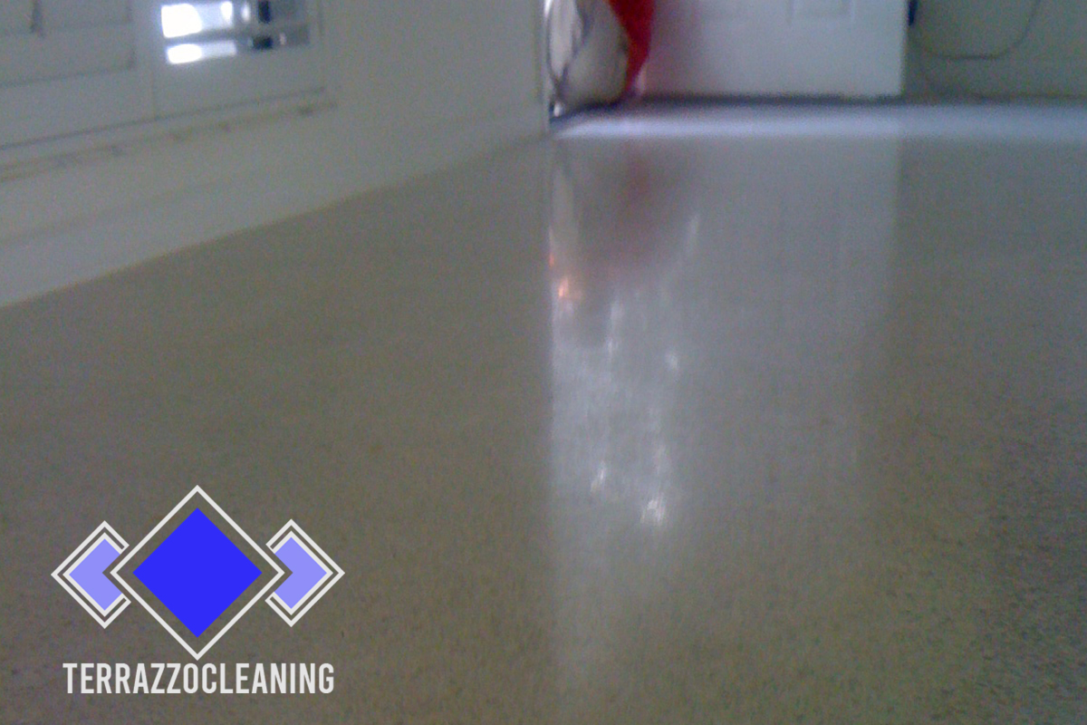 Terrazzo Cleaning Restore Process Ft Lauderdale
