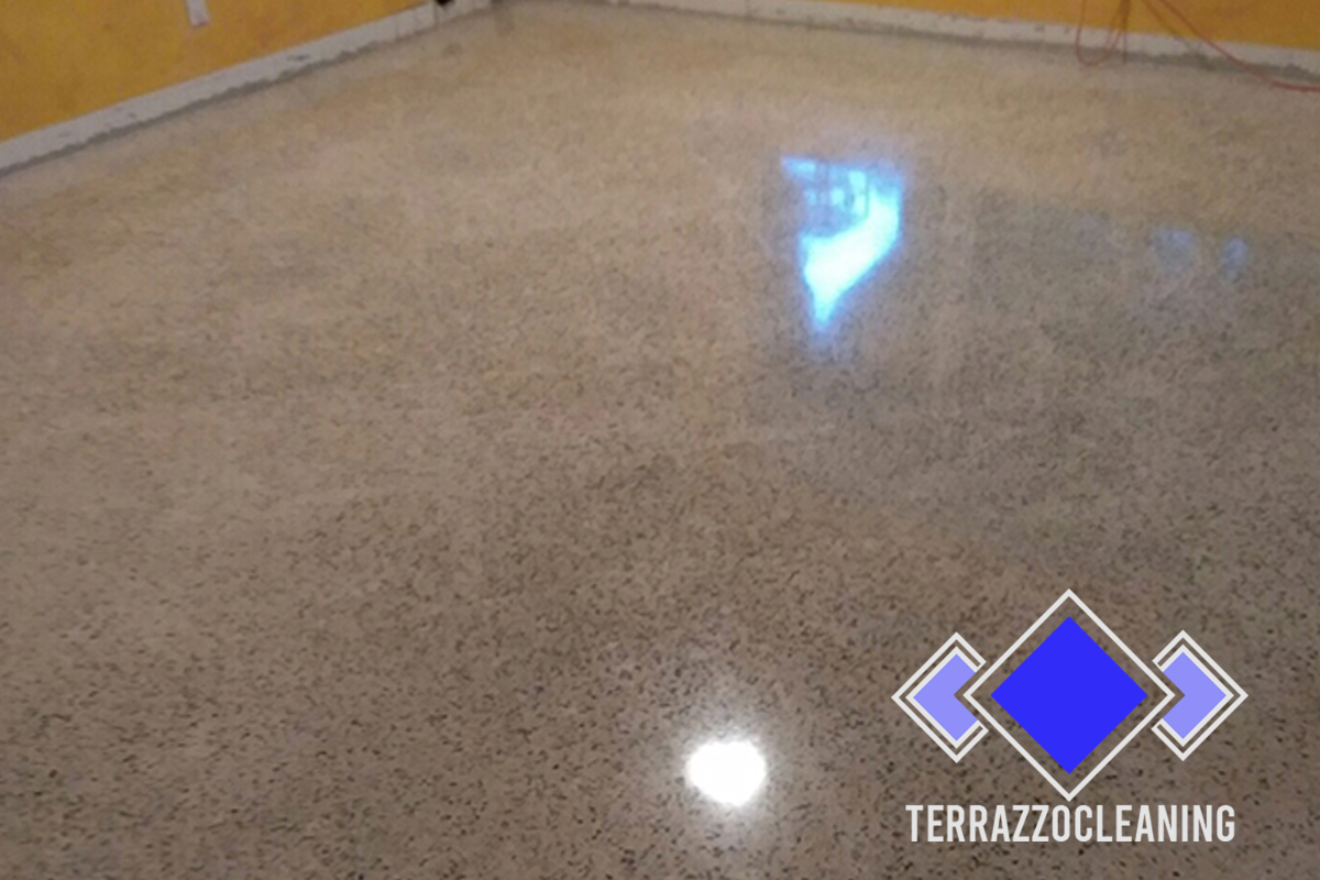 Terrazzo Floor Polishing Process Fort Lauderdale