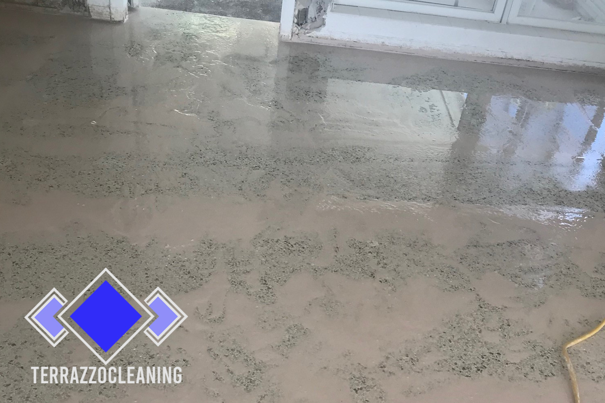 Polishing Terrazzo Floors Process Palm Beach