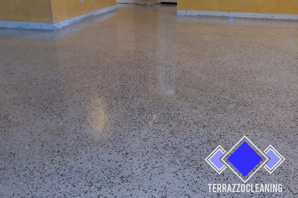 Installation Process Terrazzo Floor Palm Beach