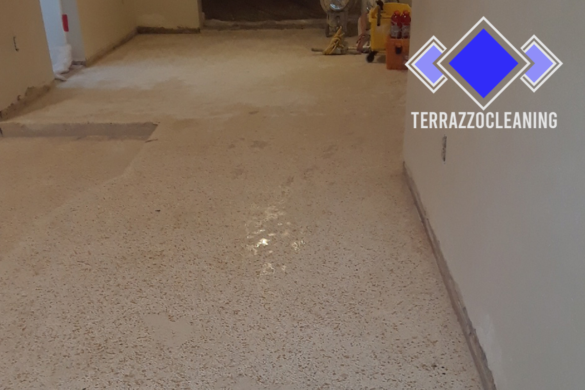 Restore Terrazzo Floors Process Miami