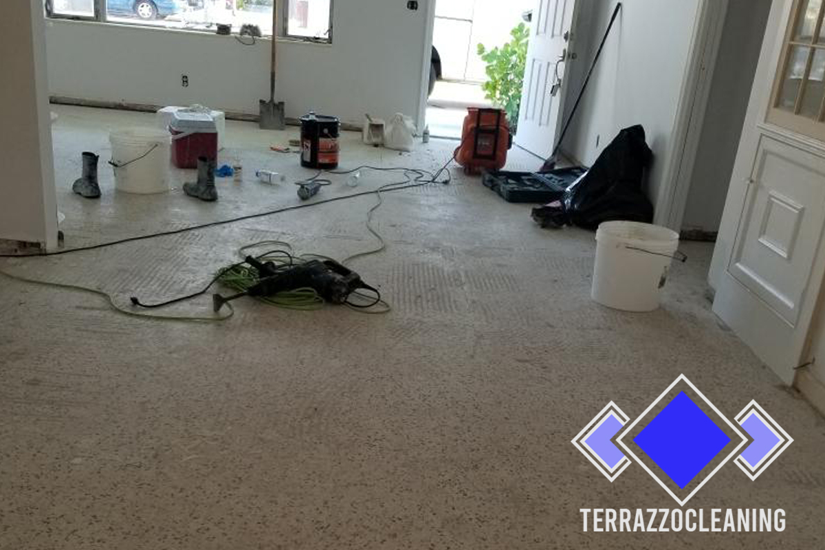 Restoring Terrazzo Floors Service Miami
