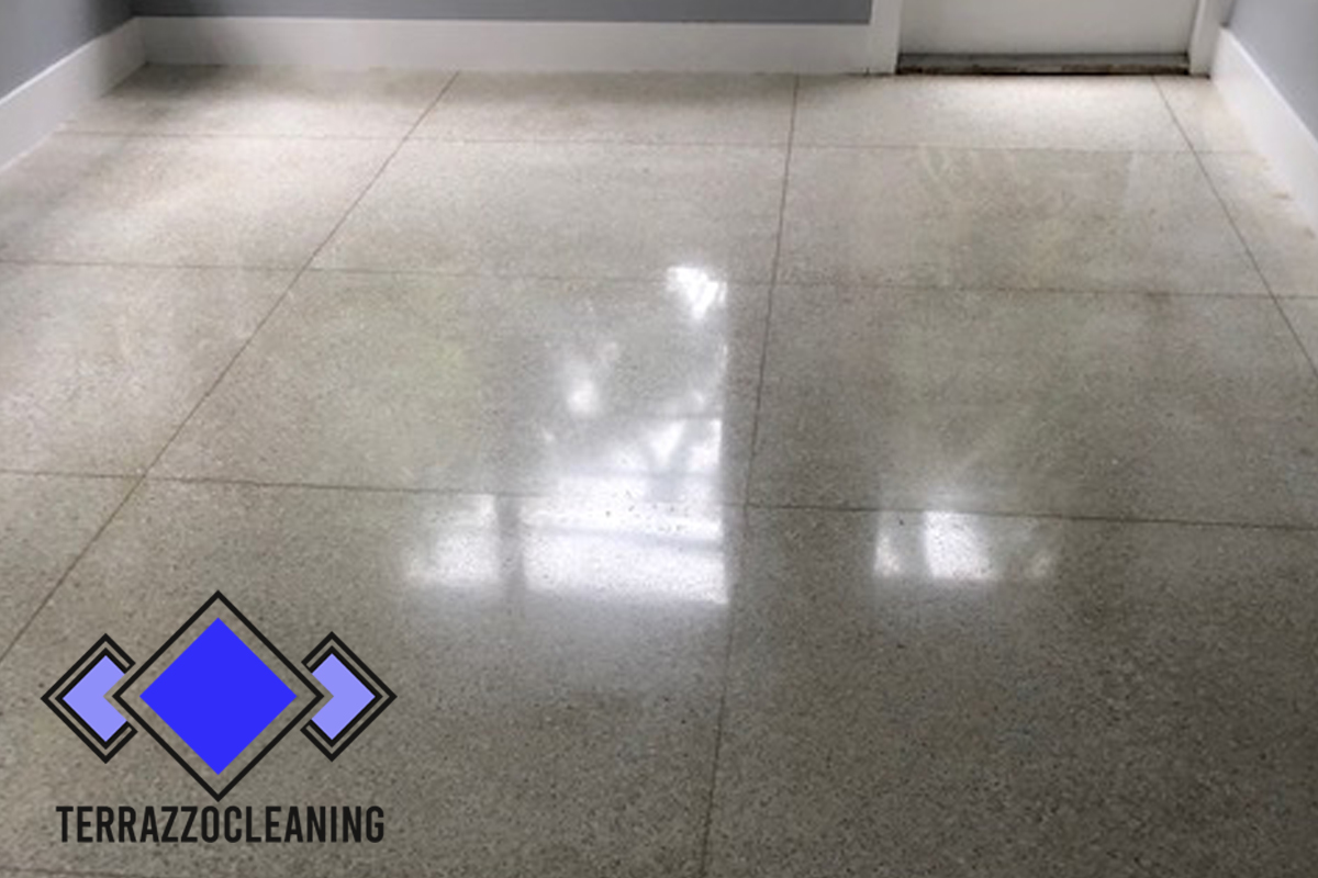 Terrazzo Cleaning Process Miami