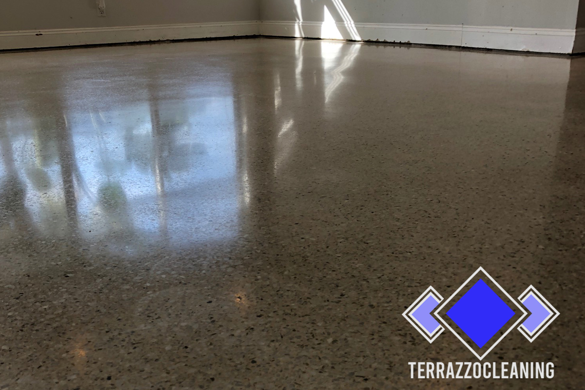 Terrazzo Restoring Process Boca Raton